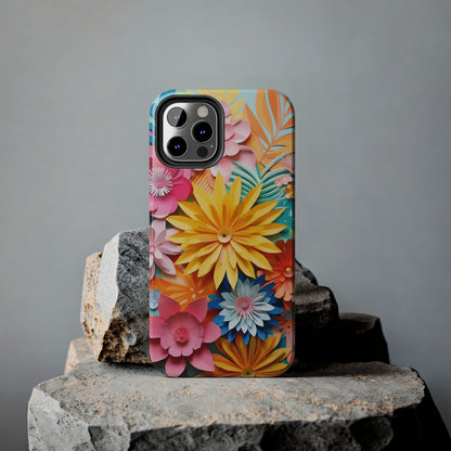 iPhone 12 Pro Max Artistry: Paper Floral Design – Crafted Elegance for iPhone 13 Pro and iPhone XR Enthusiasts