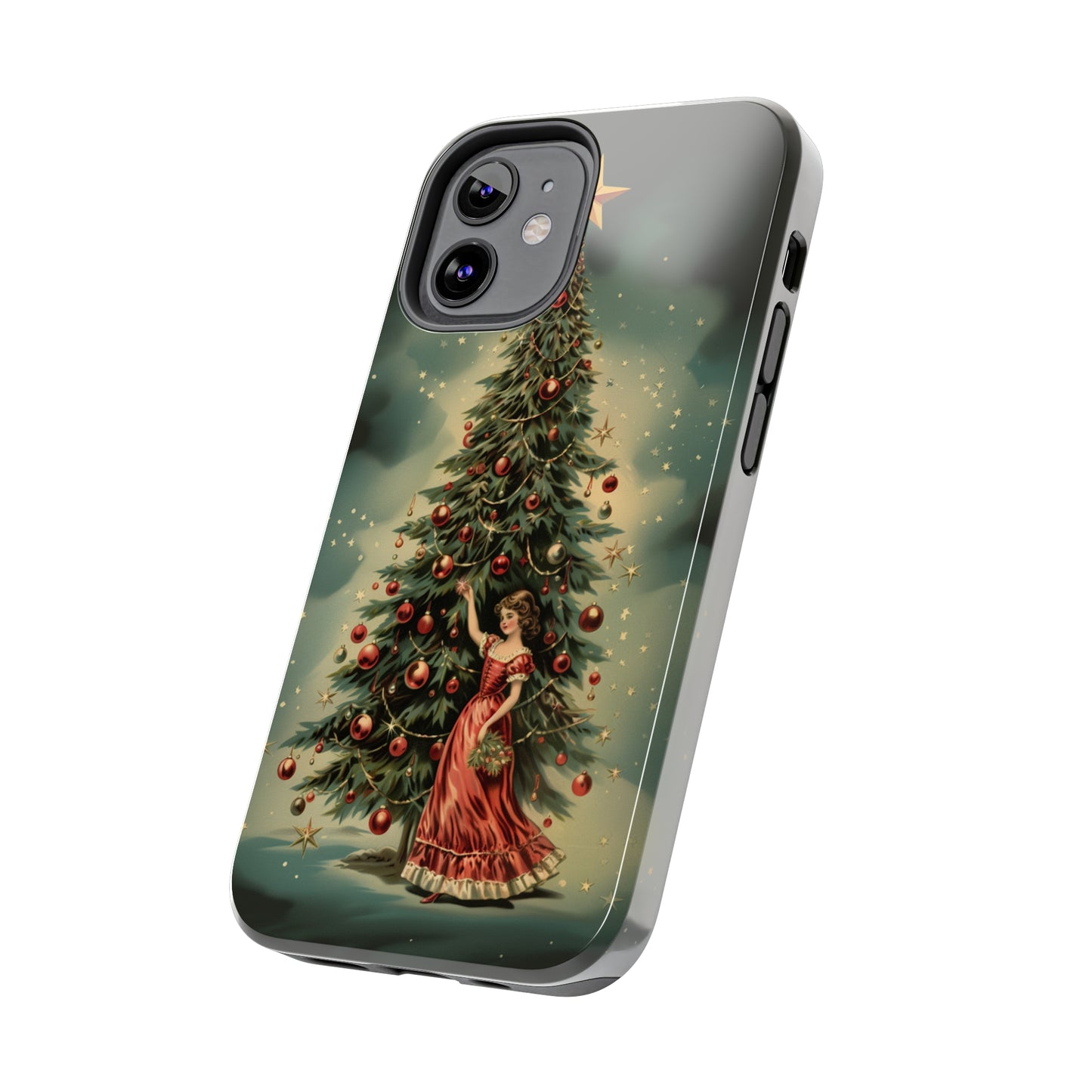 Vintage Christmas Charm Case for iPhone