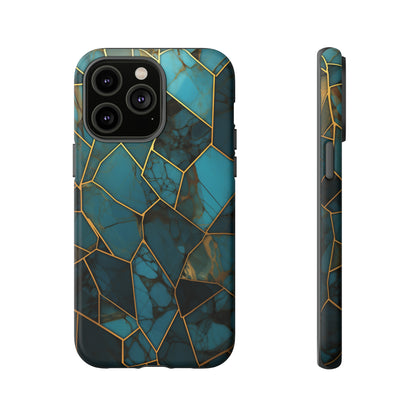 Abstract Mosaic Phone Case for iPhone 15, 14, Pro Max, 13, 12 & Samsung Galaxy S23, S22, S21, Google Pixel 7