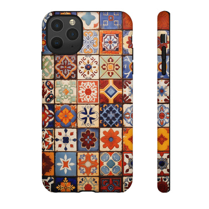 Mexican Tile Phone Case Fits all iPhone 15, Samsung and Pixel