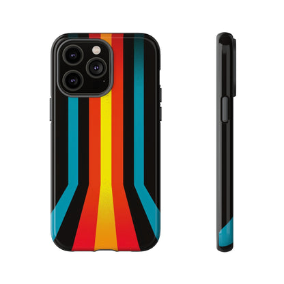 Retro Lines 1980s Flashback Phone Case