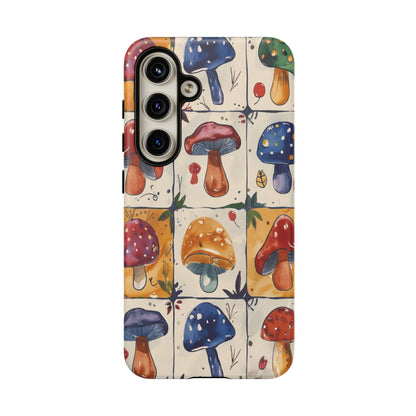 Trippy Magic Mushroom Toadstools Phone Case