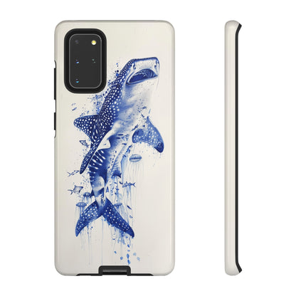 Whale Shark, Turtle, Manta Ray Phone Case