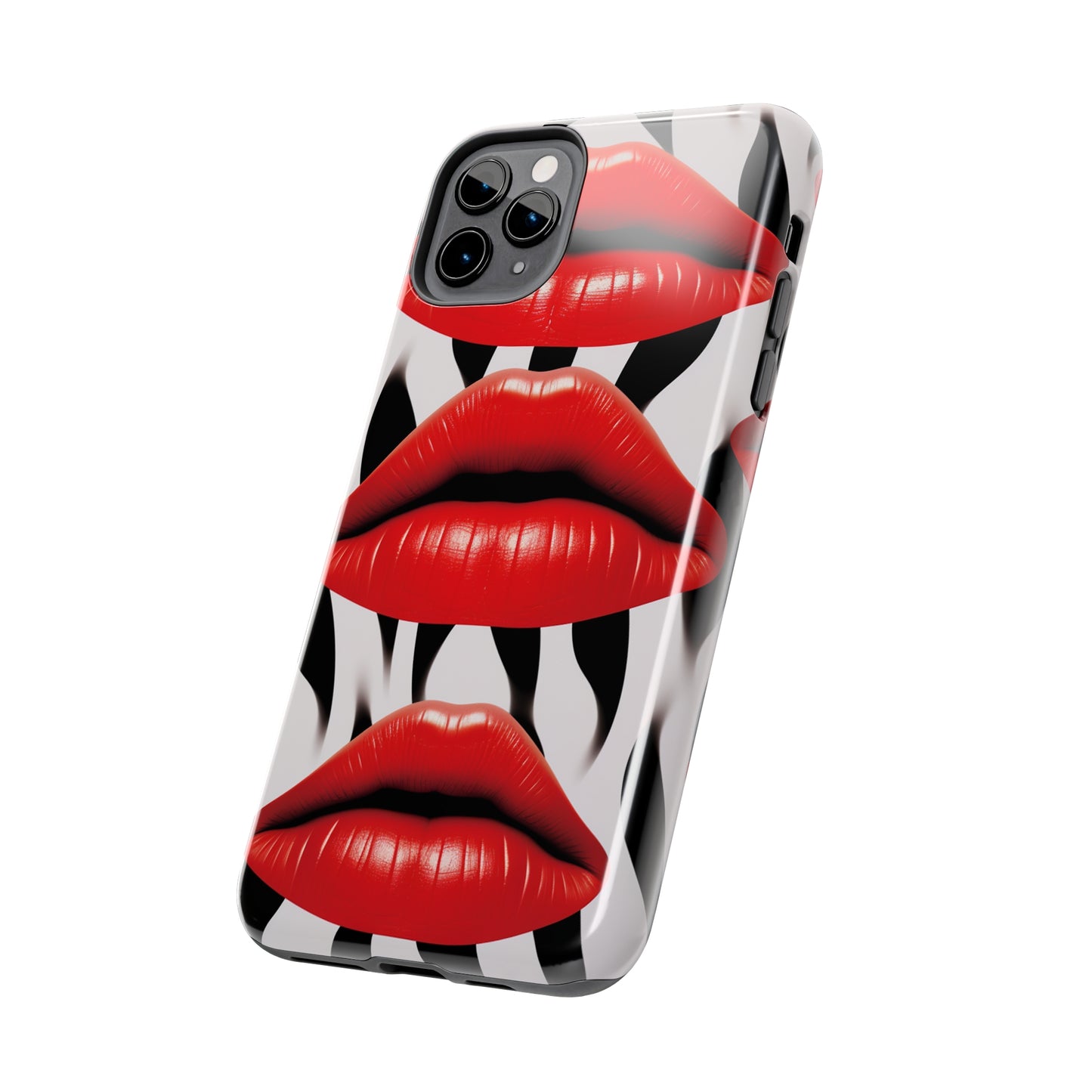 Kiss Lips iPhone Case | Expressive and Playful Design for iPhone 11, 12, 13, 14