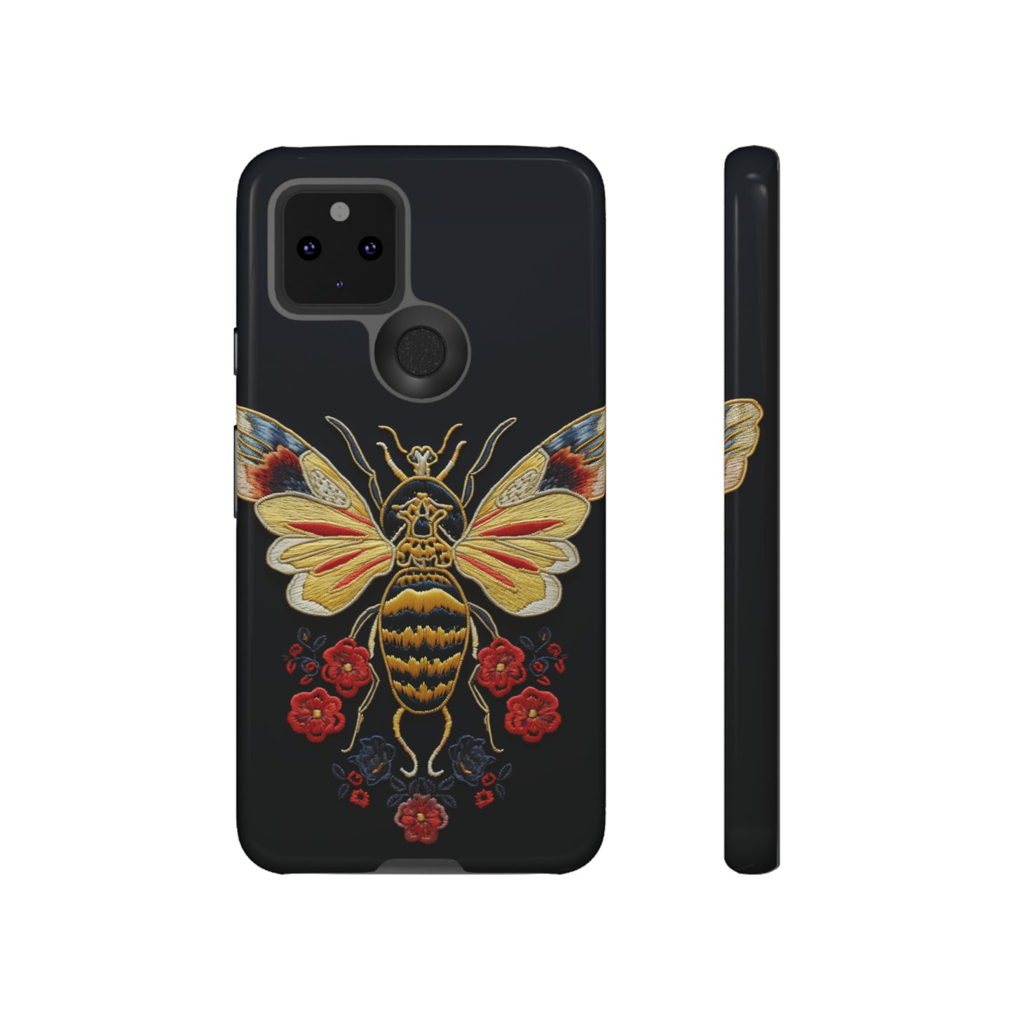 Embroidery Style Deathhead Moth Mexican Art