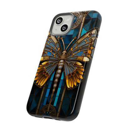 Stained Glass iPhone Butterfly Floral Aesthetic Art Nouveau