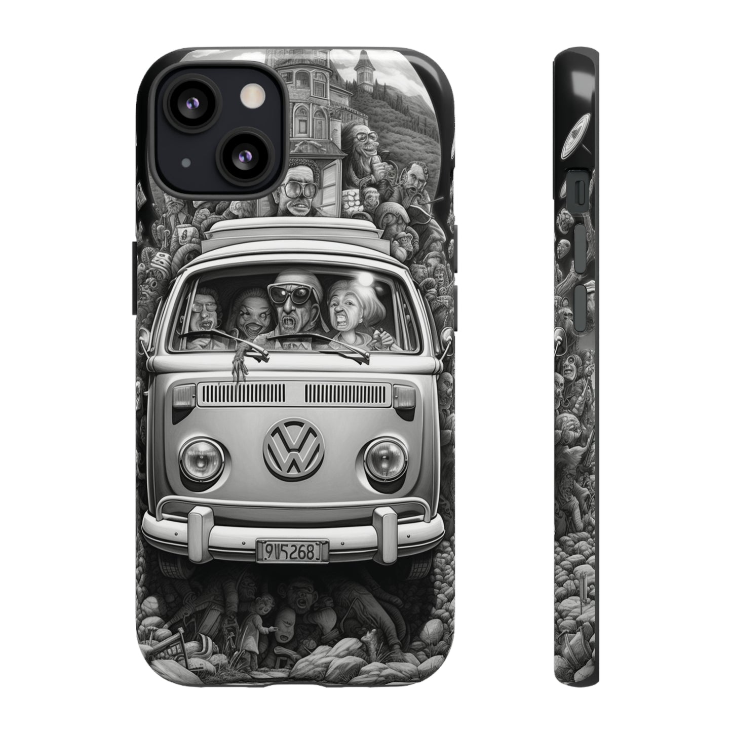 Vintage VW Camper Van iPhone Case