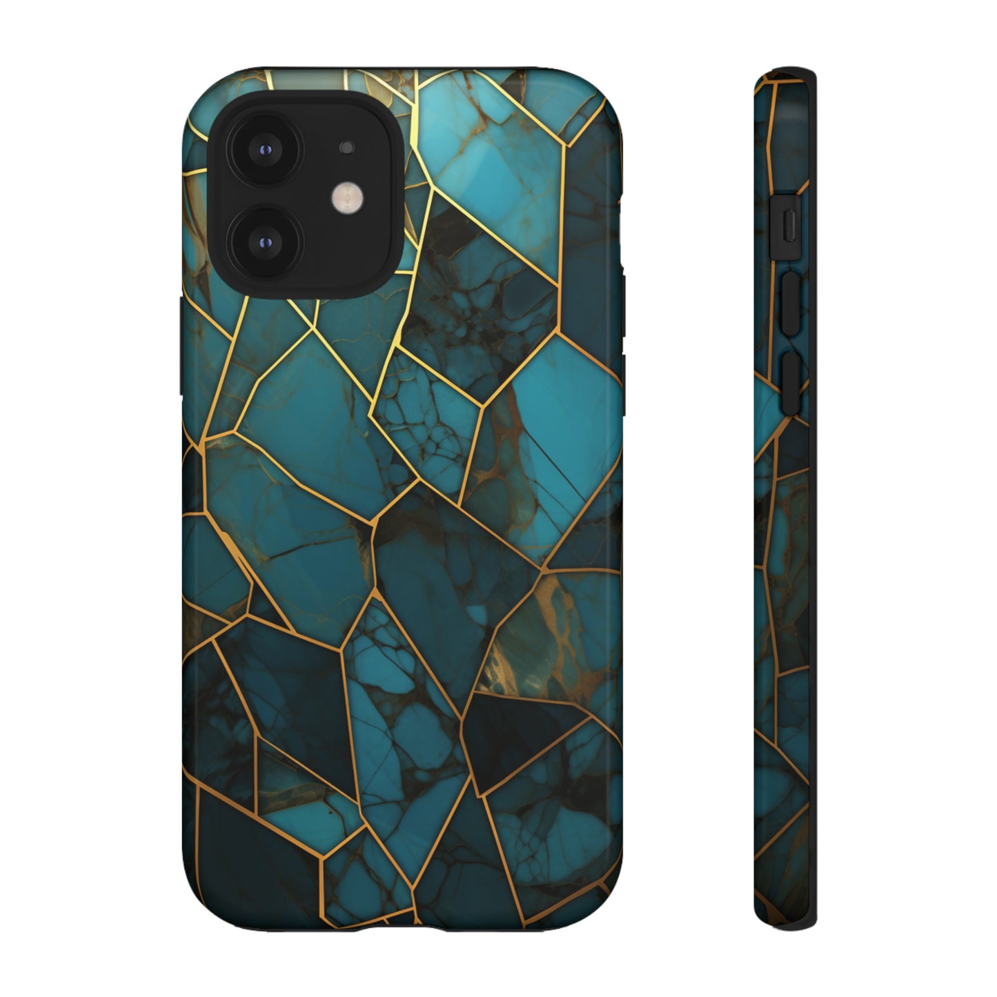 Abstract Mosaic Phone Case for iPhone 15, 14, Pro Max, 13, 12 & Samsung Galaxy S23, S22, S21, Google Pixel 7