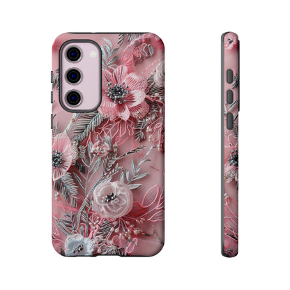 Coquette Aesthetic Floral Art Phone Case