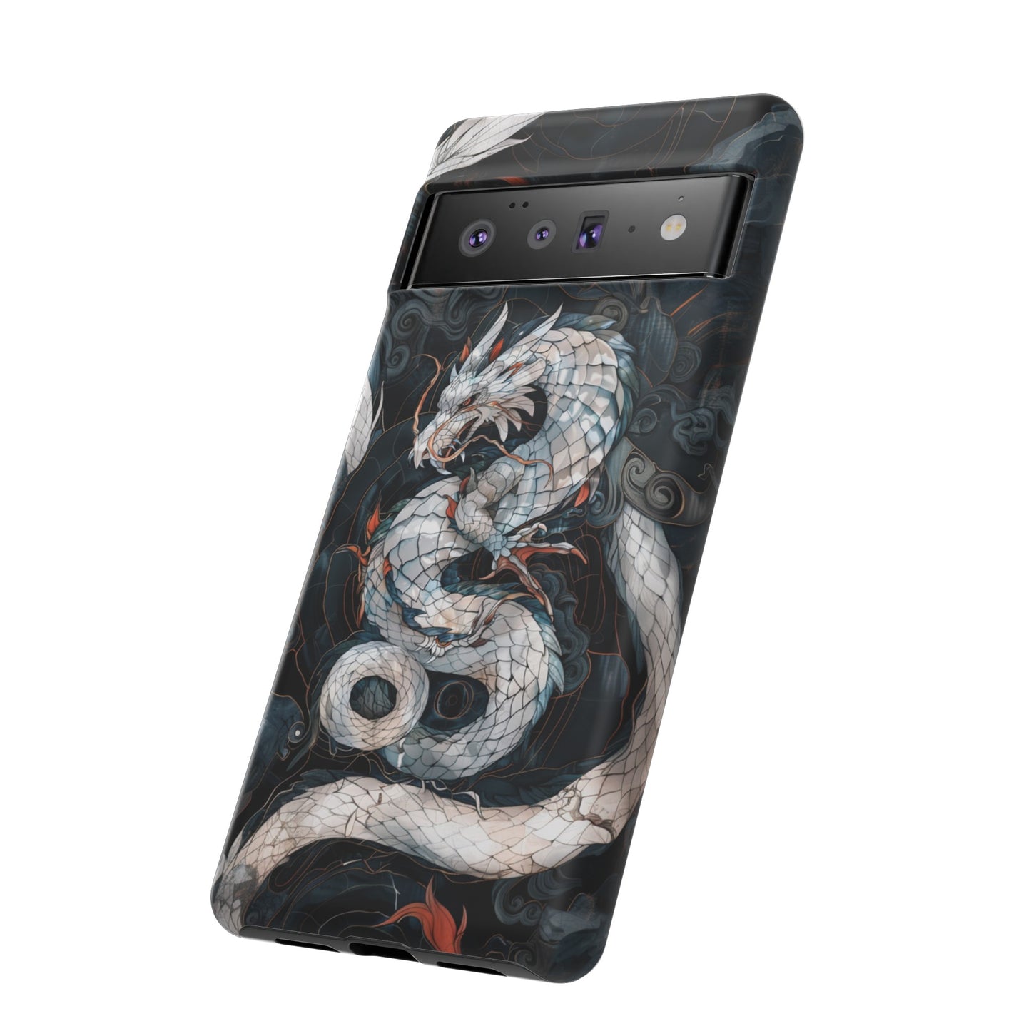 Year of the Dragon Stained Glass Illusion Phone Case