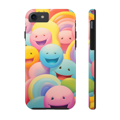 Smiley Faces case for iPhone 14 13 12 11 Pro Max case iPhone XR XS Max Case iPhone X Case iPhone 7 Plus iPhone 8 Plus case iPhone 6 case