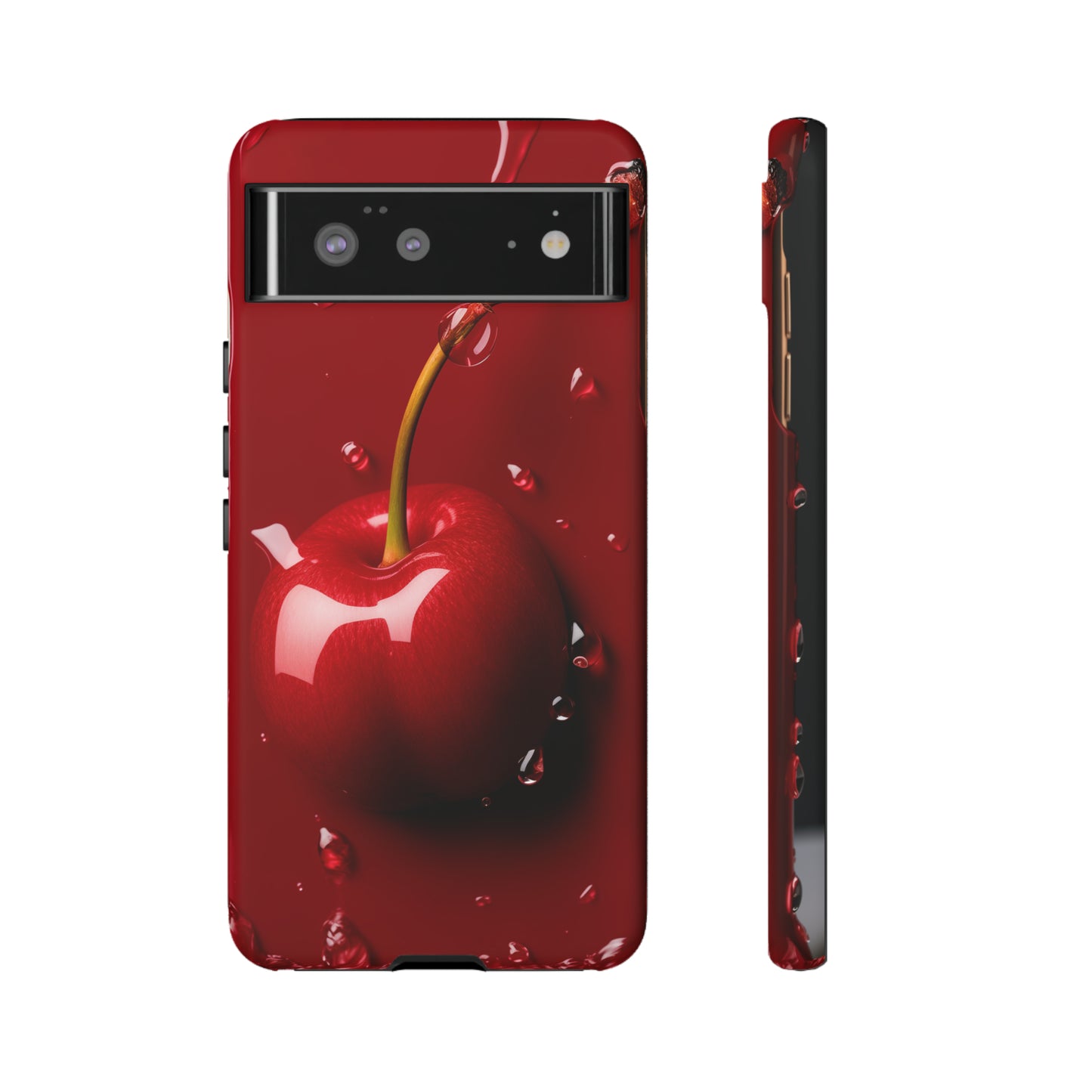 Unique Cherry Bomb Design Phone Case