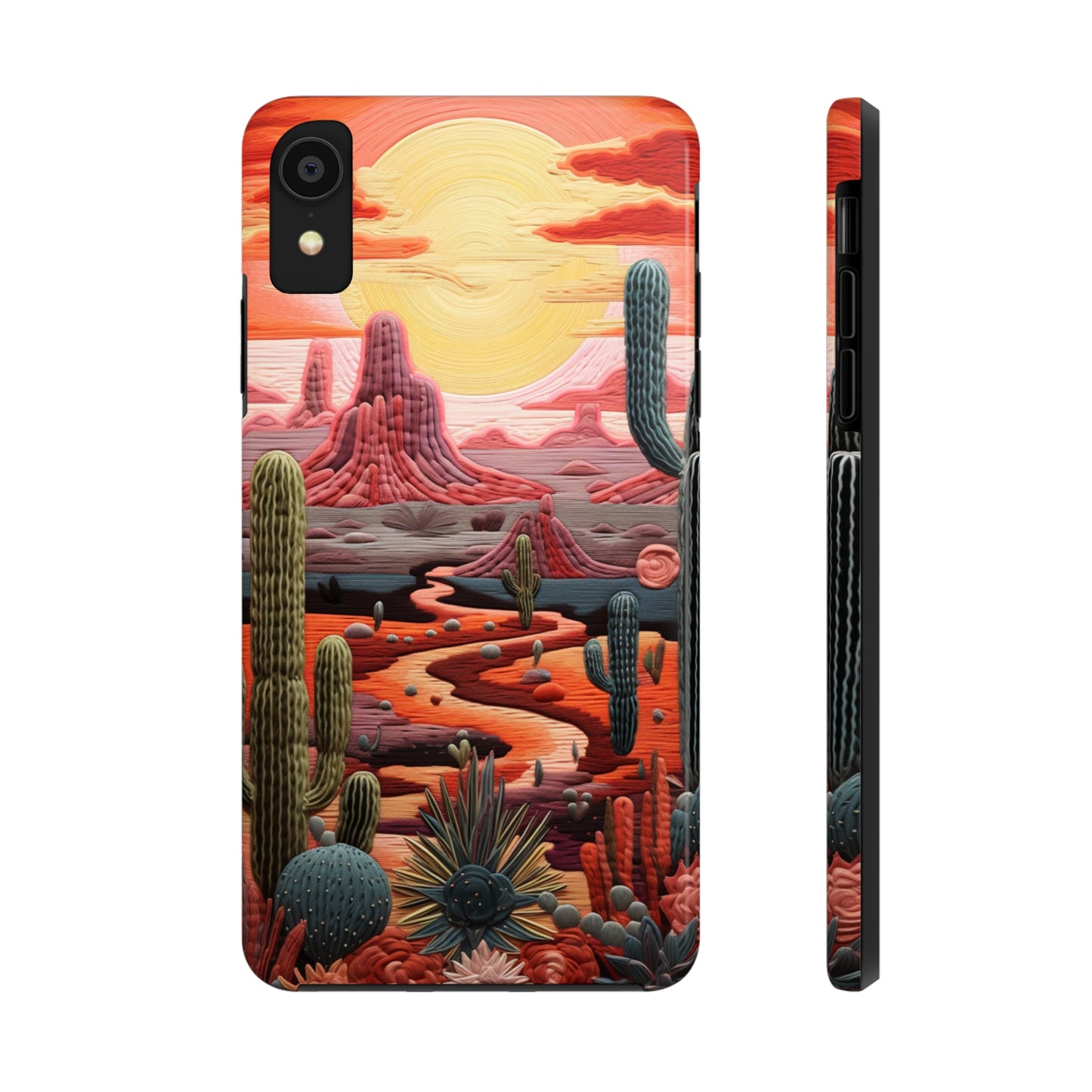 Cactus Desert Sunset Phone Case