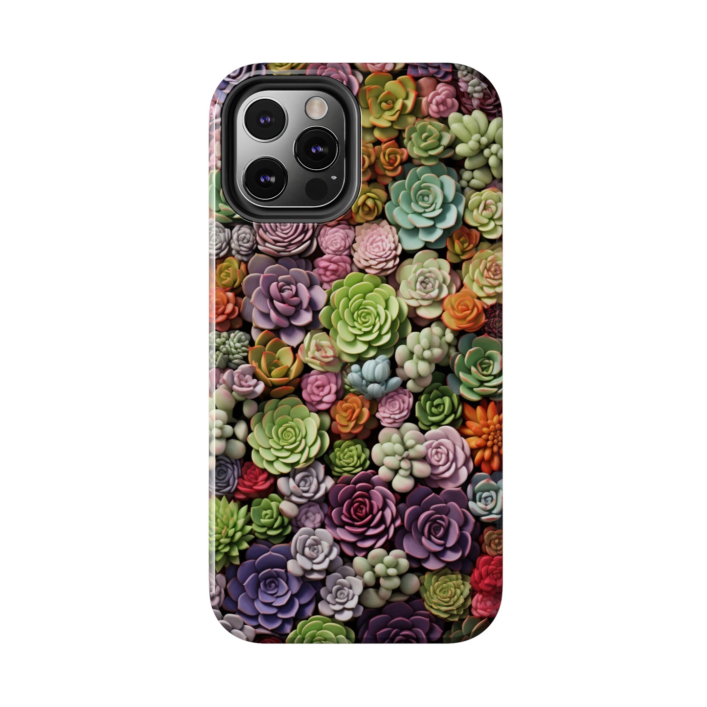 Succulent Desert Cactus Floral iPhone Case | Embrace the Beauty of Arid Elegance