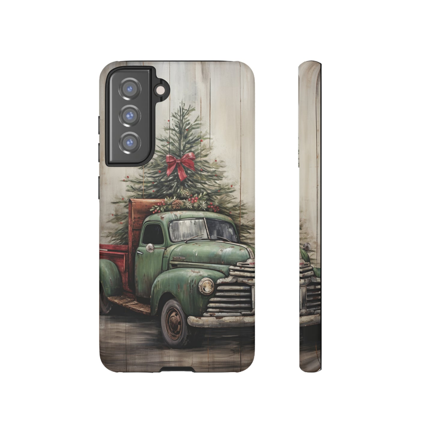 Christmas Pickup Truck Phone Case for iPhone