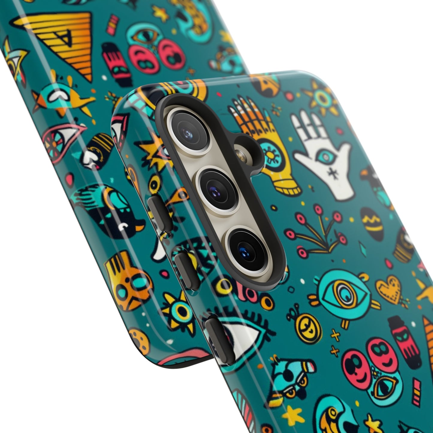 UFOs and Ancient Egypt Talisman Collage Phone Case