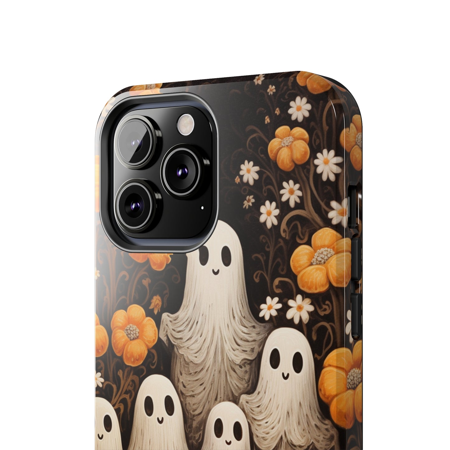 Ghostly Greetings: "Boo Trick or Treat" | Spooky Halloween Spirits iPhone Case