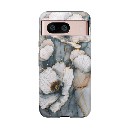 Flowers and Gold Phone Case