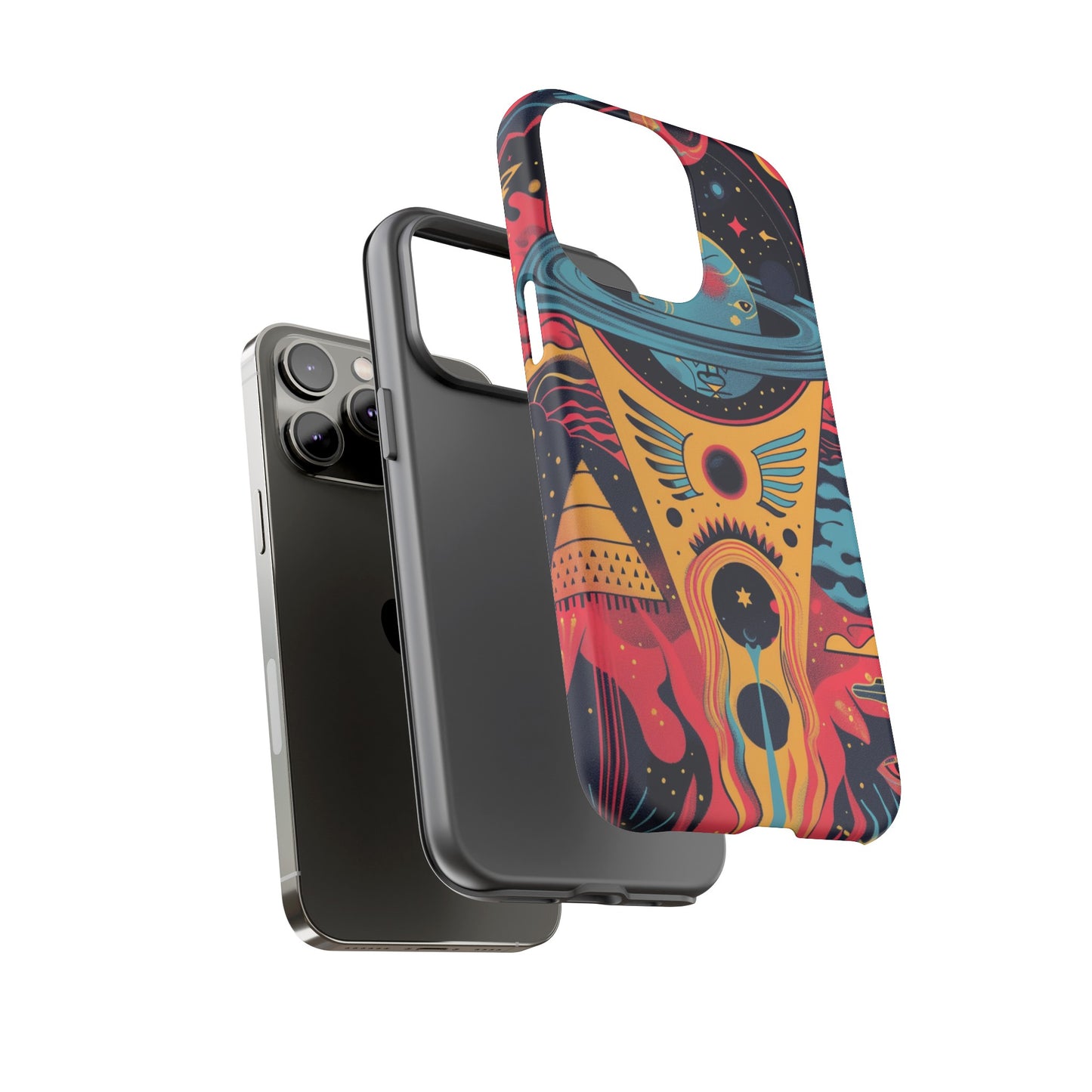 Cosmic Journey Space and Time Phone Case