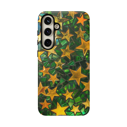 Green Celestial Stained Glass Mosaic Phone Case