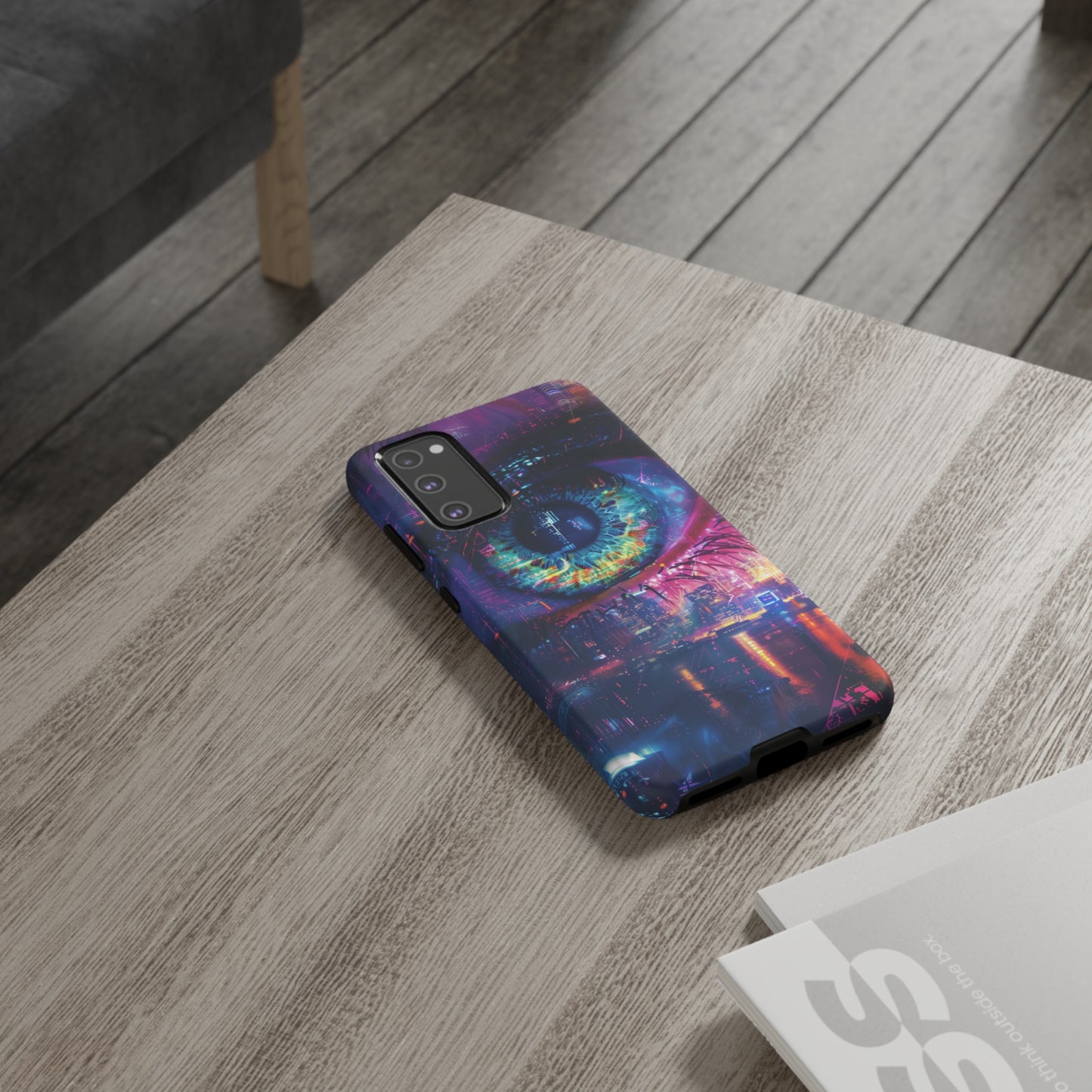 Eye of the Beholder Cyberpunk Art Phone Case