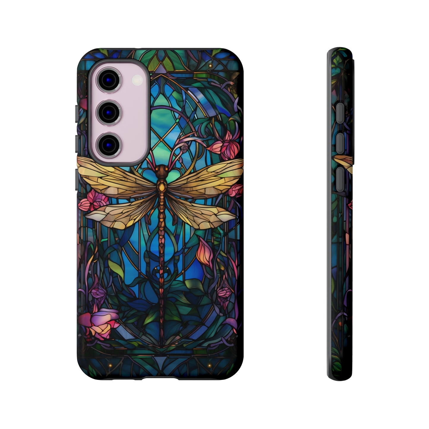 Art Nouveau Dragonfly - A Timeless Symbol of Elegance for Google Pixel, iPhone, and Samsung Cases