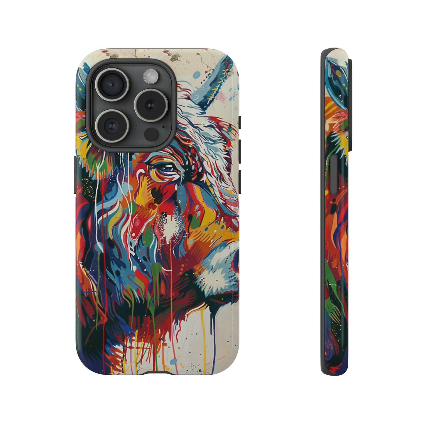 Whole Lotta Bull Abstract Phone Case