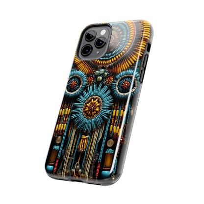 Native American Beadwork iPhone Case | Crafted Elegance with Cultural Heritage