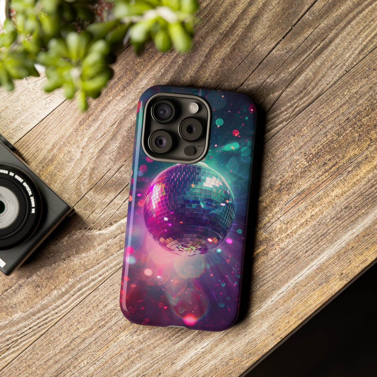 Disco Ball Retro Dance Night Design Phone Case