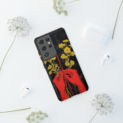 We Are All Connected Floral Phone Case