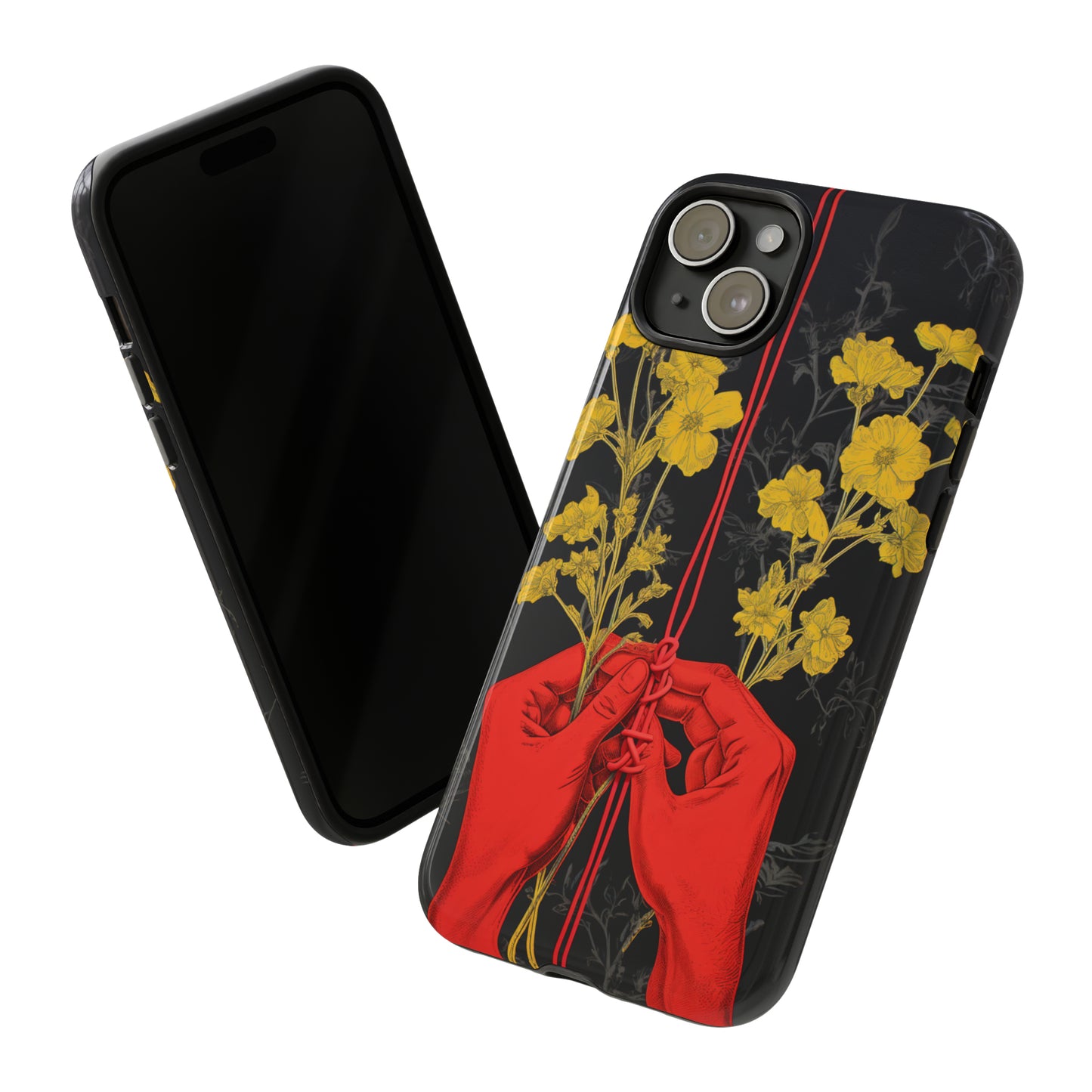 We Are All Connected Floral Phone Case