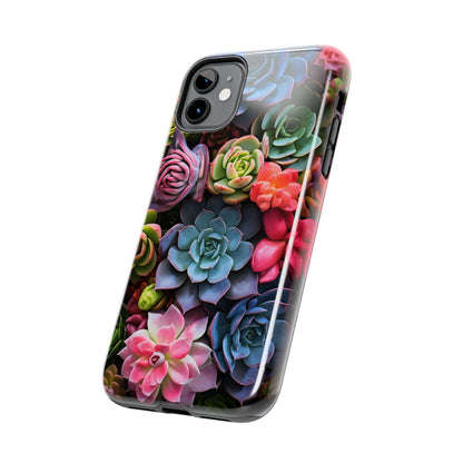 Succulent Desert Cactus Floral iPhone Case | Embrace the Beauty of Arid Elegance