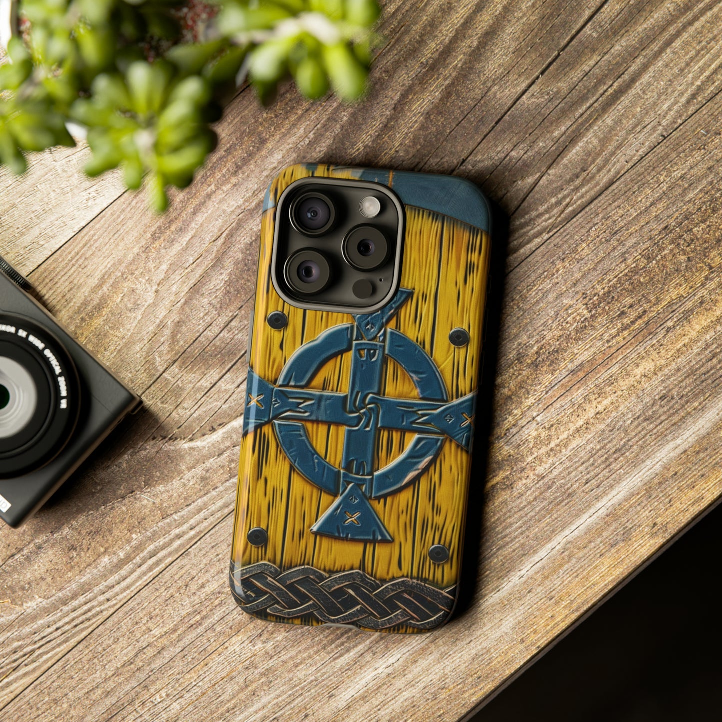 Viking Battle Shield Phone Case