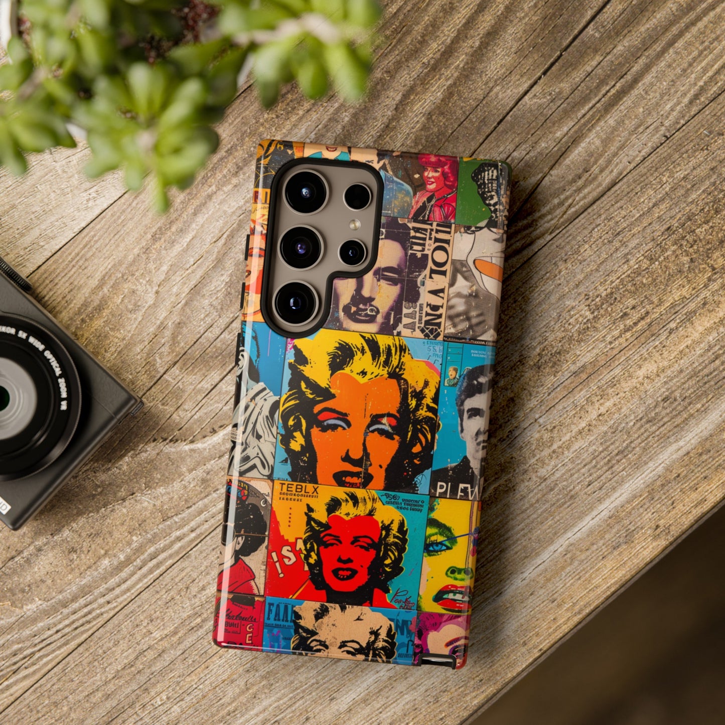 Retro Hollywood Pop Art Phone Case