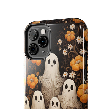 Ghostly Greetings: "Boo Trick or Treat" | Spooky Halloween Spirits iPhone Case