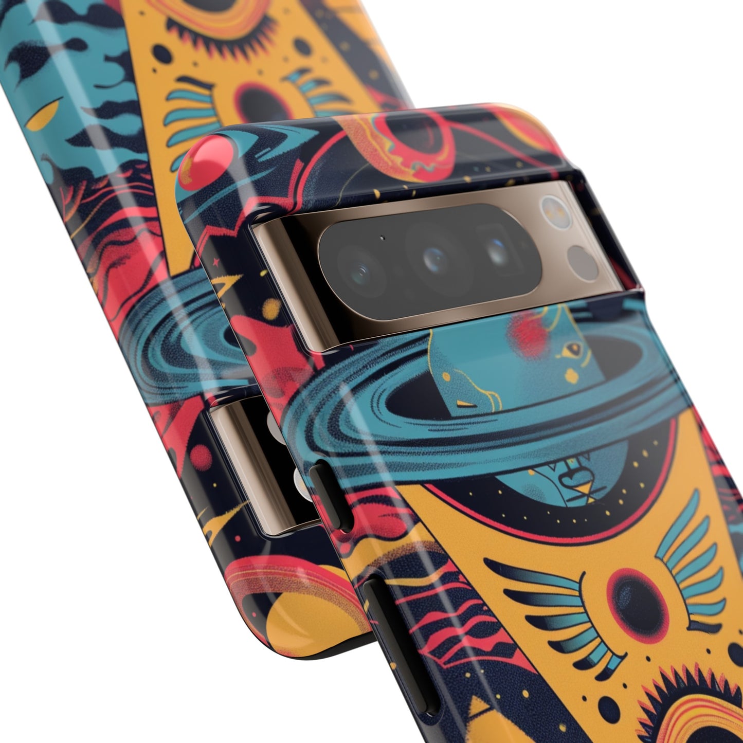 Cosmic Journey Space and Time Phone Case