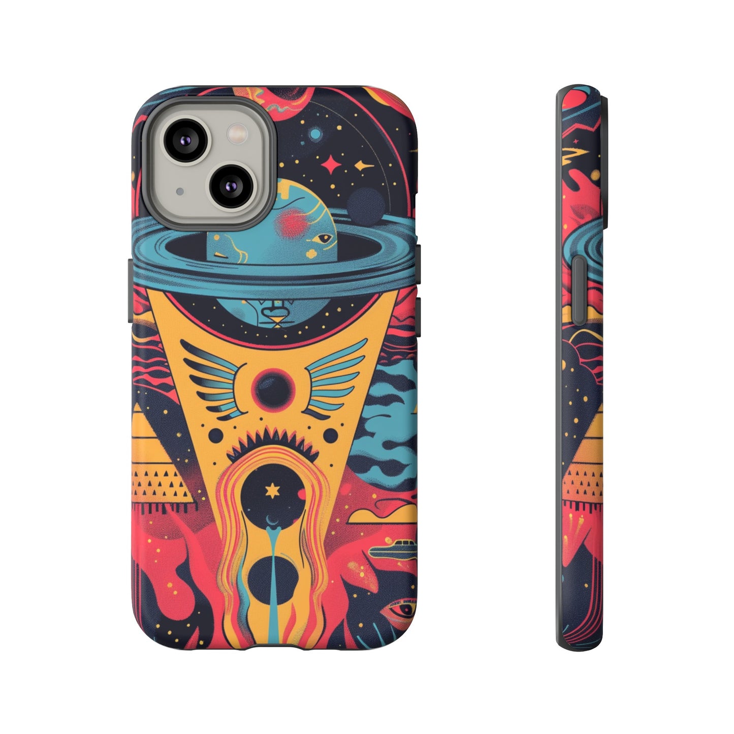 Cosmic Journey Space and Time Phone Case