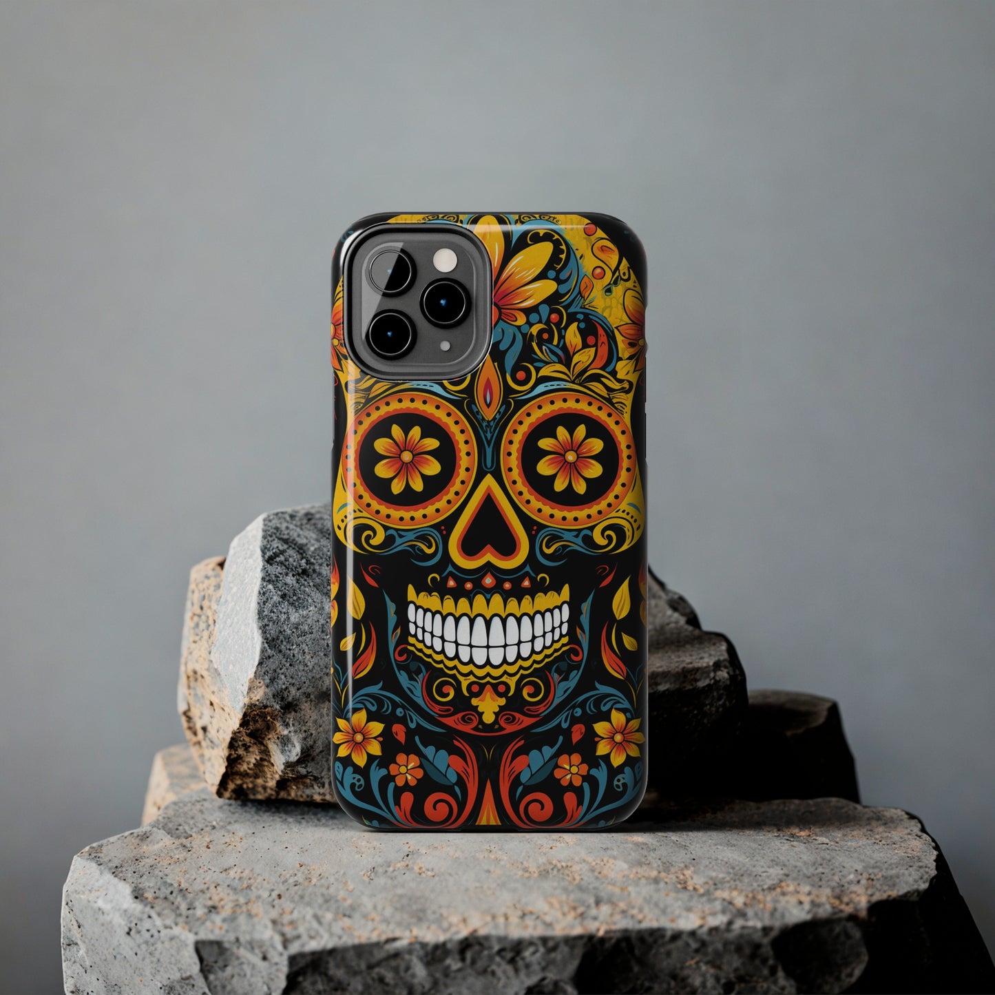 Sugar Skull iPhone Case | Dia de los Muertos Design for Apple iPhone