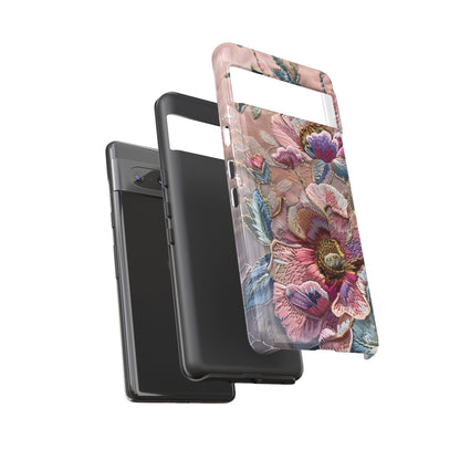 Coquette Embroidery Aesthetic Floral iPhone 14 Case