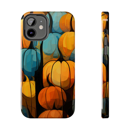 Halloween Fall Pumpkins iPhone Case | Embrace the Spooky Autumn Vibes