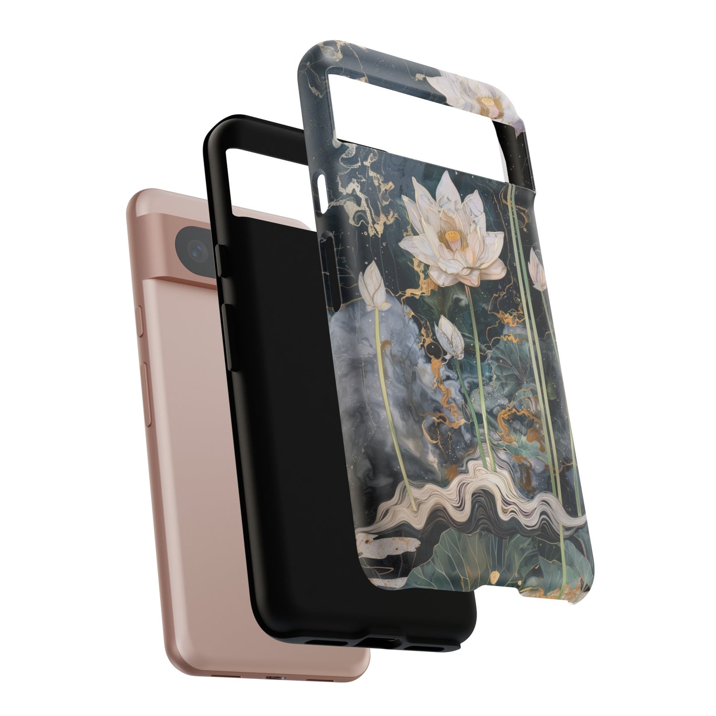 Lotus Floral Zen Art Phone Case