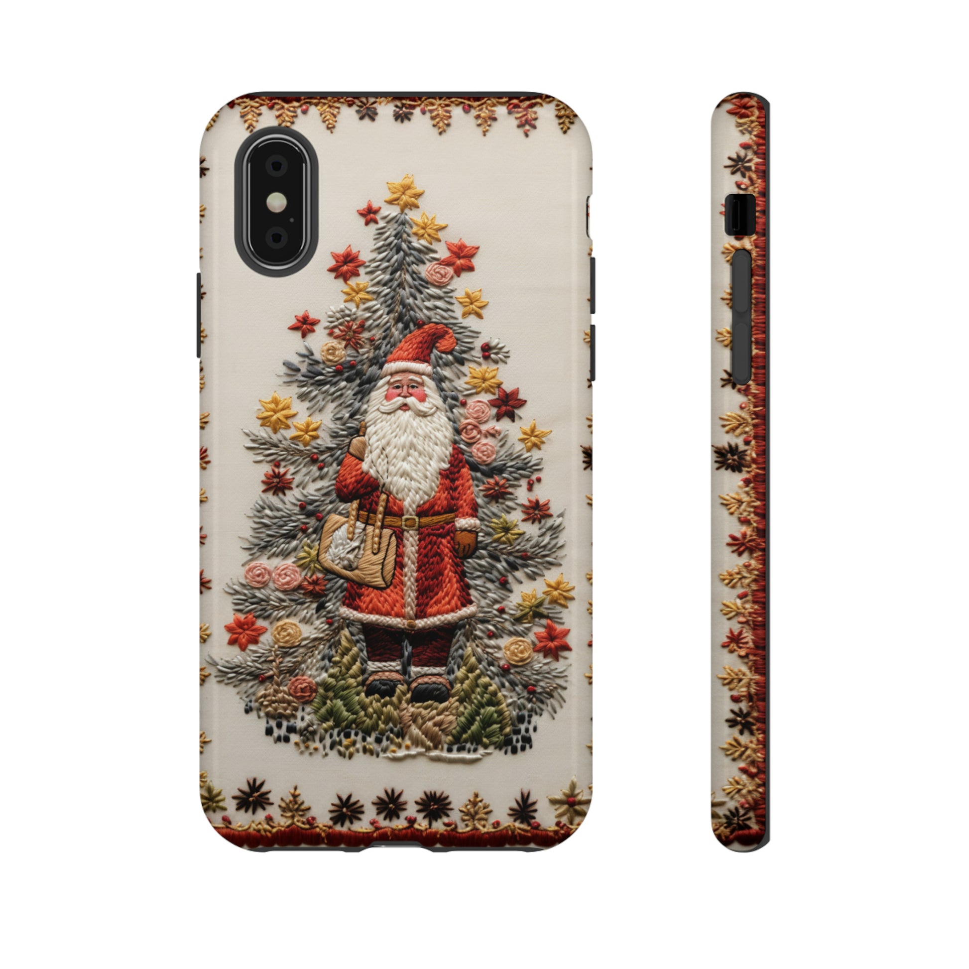 Christmas Santa Phone Case for iPhone 15, 14, 14 Pro Max, 13, 12