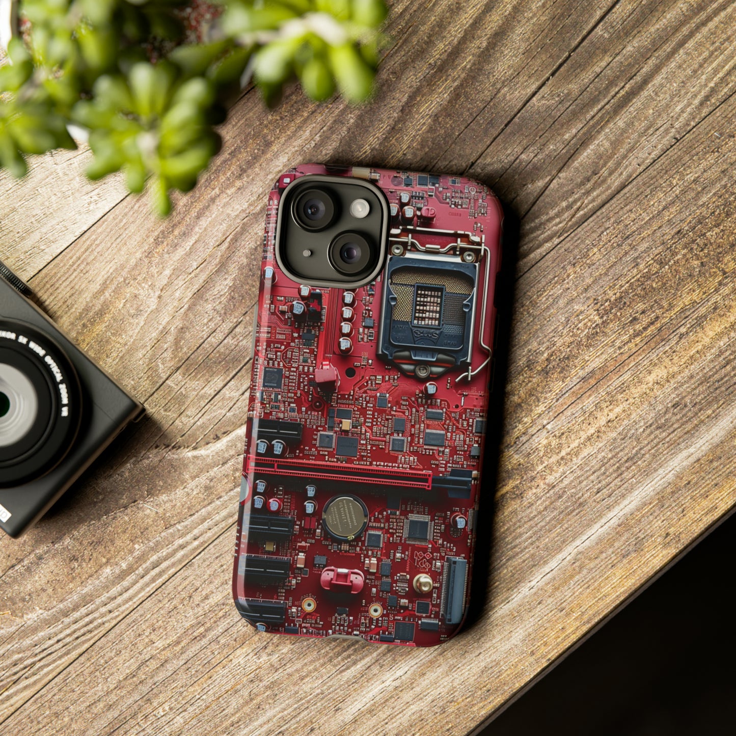 Open Circuit Naked Motherboard Technology Phone Case