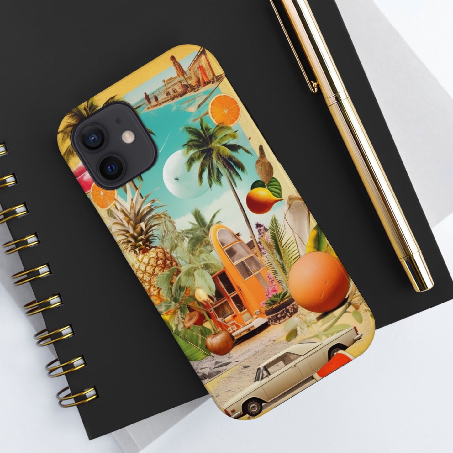 Summer Vibrations iPhone Tough Case | Embrace the Energetic Spirit of Summer with Reliable Protection