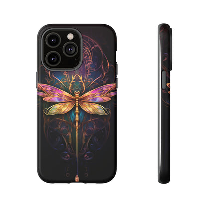 Art Nouveau Dragonfly - A Timeless Symbol of Elegance for Google Pixel, iPhone, and Samsung Cases