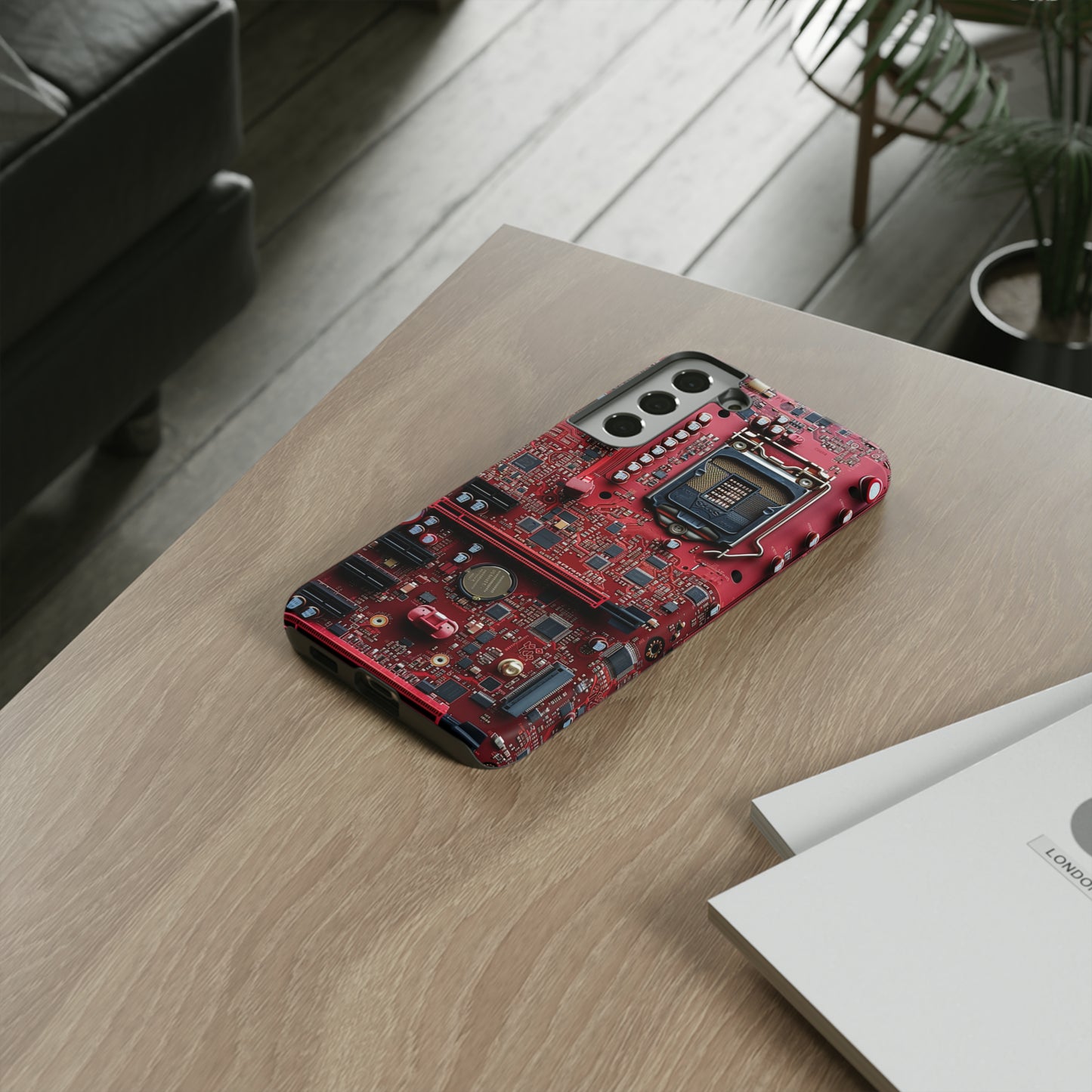 Open Circuit Naked Motherboard Technology Phone Case