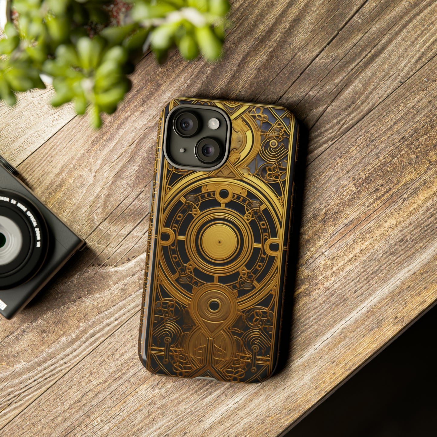 Gold Mandala Phone Case