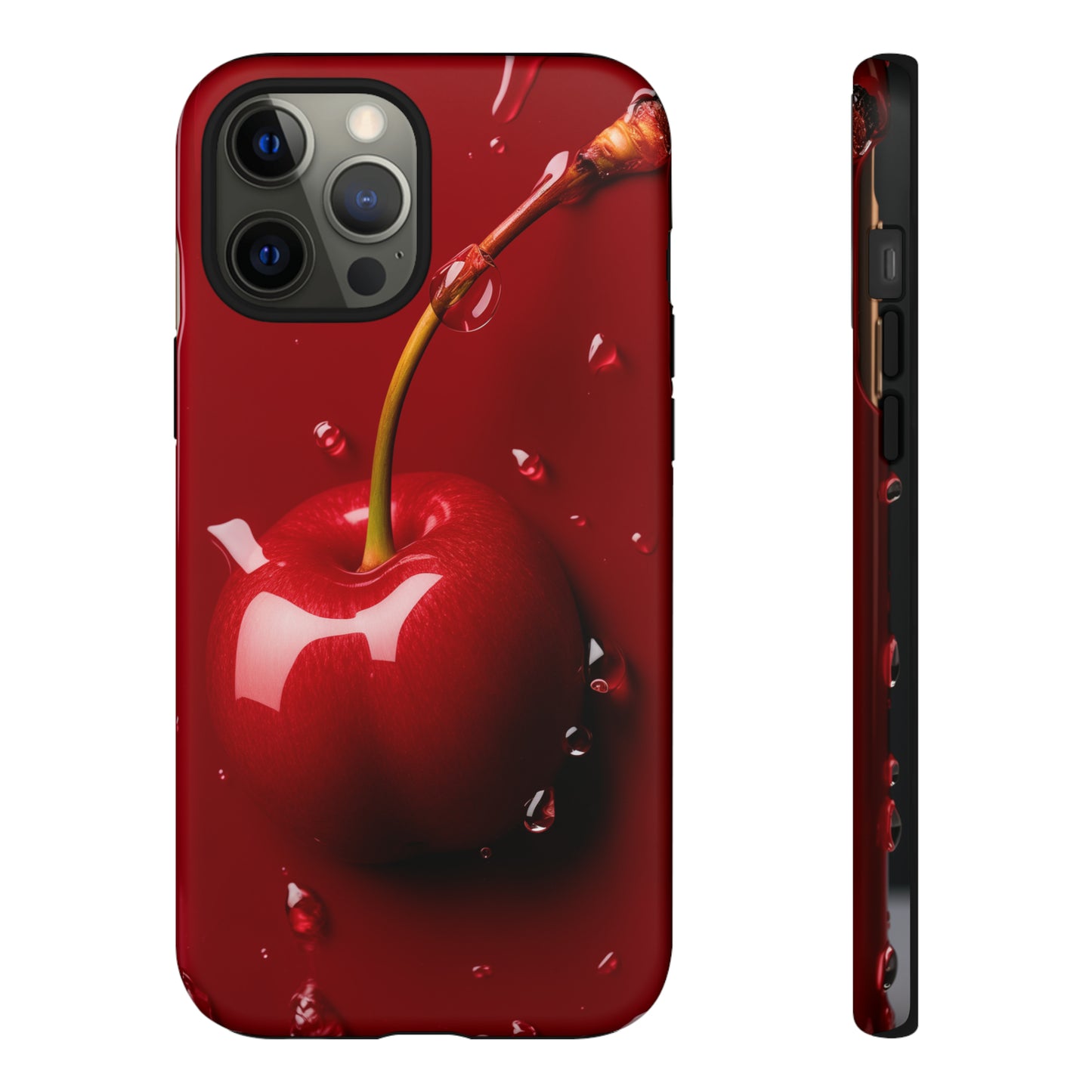 Unique Cherry Bomb Design Phone Case