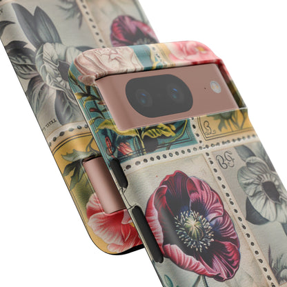 Vintage Floral Stamps Phone Case