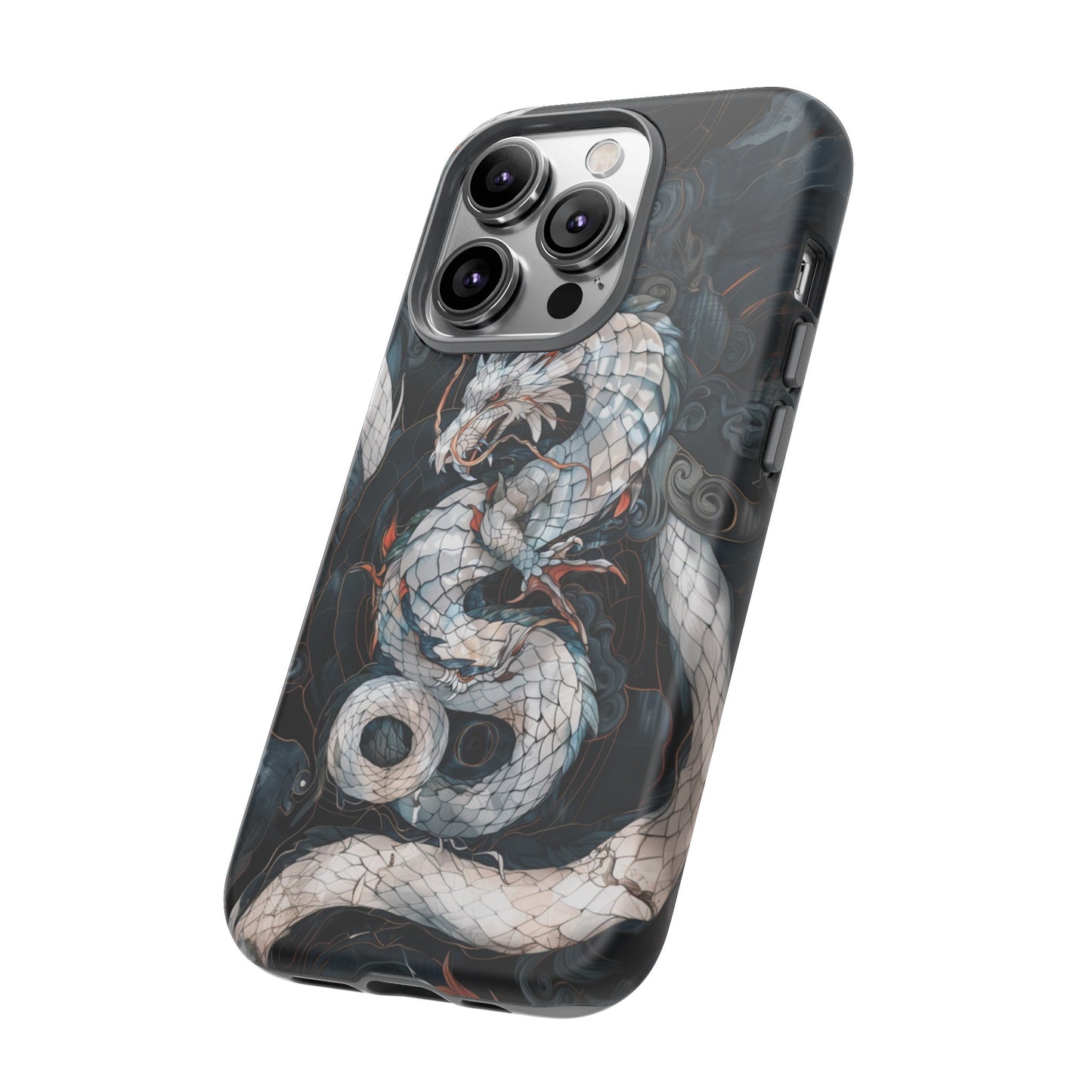 Year of the Dragon Stained Glass Illusion Phone Case